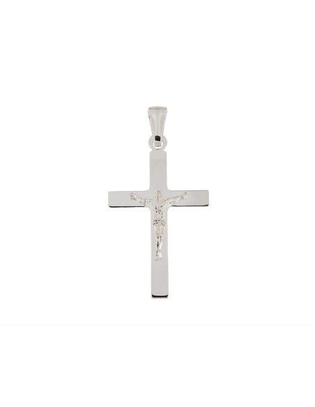 CRUZ-291 - CRUZ DE PLATA CON CRISTO DE 30 MM X 20 MM