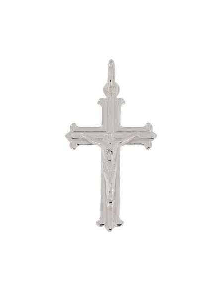 CRUZ-292 - CRUZ DE PLATA CON CRISTO DE 31 MM X 21 MM